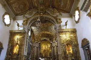 Brasil Prints: BRAZIL. Tiradentes. Church of Santo Antonio