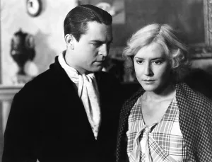 Clarke Prints: BREACH OF PROMISE, from left, Chester Morris, Mae Clarke, 1932
