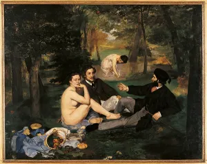 Fruit Prints: Breakfast in the Greenery, by Edouard Manet