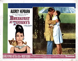 Films By Blake Edwards Prints: BREAKFAST AT TIFFANY'S, from left, George Peppard, Audrey Hepburn, 1961