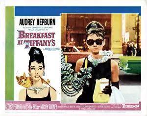 Films By Blake Edwards Prints: BREAKFAST AT TIFFANY'S, US lobbycard, Audrey Hepburn, 1961
