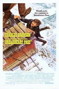 Foot Prints: BREAKHEART PASS, US poster art, Charles Bronson, 1975