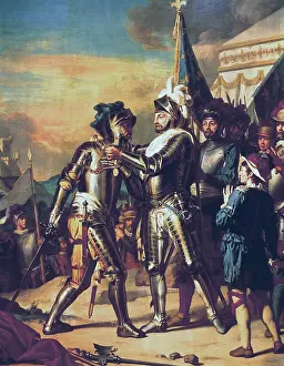 Early Modern Times Prints: BRENET, Nicolas-Guy (1728-1792). Italian War of 1551-1559