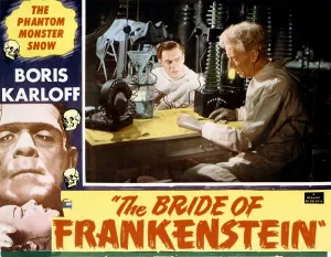 Clive Prints: BRIDE OF FRANKENSTEIN, Colin Clive, Ernest Thesiger, 1935