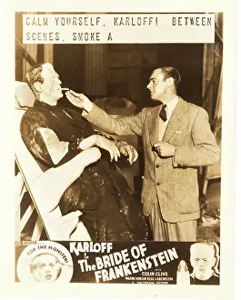 Valerie Prints: BRIDE OF FRANKENSTEIN, TOP l-r: Boris Karloff