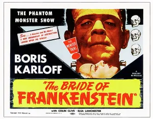 Boris Prints: THE BRIDE OF FRANKENSTEIN, top: Boris Karloff