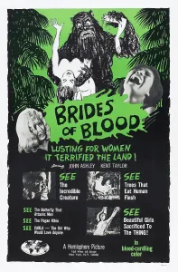 Prints of BRIDES OF BLOOD, US poster art, 1968 October Prints: BRIDES OF BLOOD, US poster art, 1968
