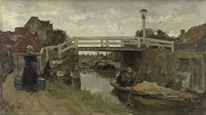 Bridges Prints: The Bridge, by Jacob Maris, c. 1879