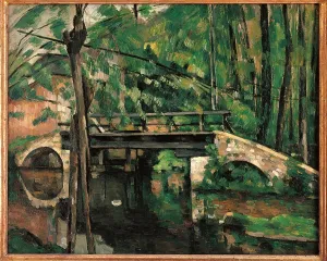 The Bridge at Maincy, Melun, by Paul Czanne, 1879 about, 19th Century, oil on canvas, cm 58, 5 x 72, 5 - France, Ile de France, Paris, Muse dOrsay. All