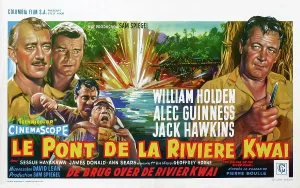 Alec Prints: THE BRIDGE ON THE RIVER KWAI, (aka LE PONT DE LA RIVIERE KWAI)