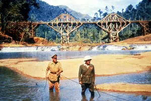 Alec Prints: THE BRIDGE ON THE RIVER KWAI, Alec Guinness, Sessue Hayakawa, 1957
