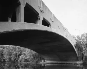 Art Deco Prints: Bridges, West Sixth Street Bridge
