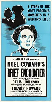 Celia Prints: BRIEF ENCOUNTER, Celia Johnson on US poster art, 1945