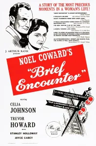 Johnson Prints: BRIEF ENCOUNTER, US poster art, top from left: Trevor Howard, Celia Johnson, 1945