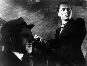 Subst Allow Prints: BRIGHTON ROCK, Richard Attenborough (right), 1947