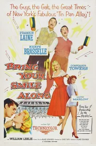 Constance Prints: BRING YOUR SMILE ALONG, US poster