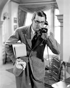 Listening Prints: BRINGING UP BABY, Cary Grant, 1938