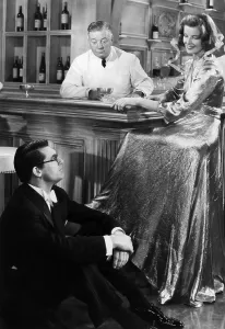 Gold Dress Prints: BRINGING UP BABY, Cary Grant, Billy Bevan, Katharine Hepburn, 1938