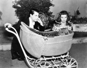 Leopard Prints: BRINGING UP BABY, Cary Grant, Katharine Hepburn