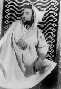 Backdrop Prints: Brion Gysin (1916-1986), painter and poet, photograph by Carl Van Vechten, March 26, 1957