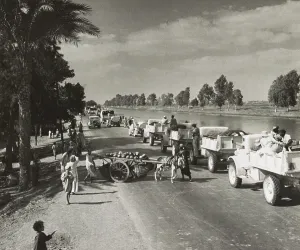 Carts Prints: British Army moves to forward areas around El Alamein and El Darba