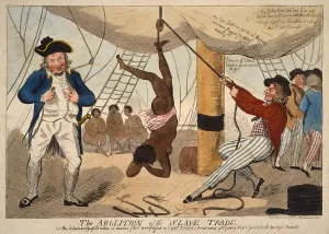 Torture Prints: British cartoon of a true event