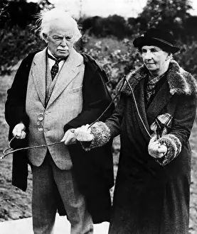 Images Dated 21st March 2007: British Statesman Lloyd George and Mrs