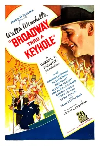 Dancers Prints: BROADWAY THRU A KEYHOLE, US poster art