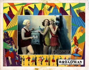 Brent Prints: BROADWAY, from left, Betty Francisco, Merna Kennedy, Evelyn Brent, 1929