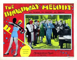 THE BROADWAY MELODY, Charles King, (center), 1929