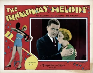 Love Prints: THE BROADWAY MELODY, from left, Charles King, Bessie Love, 1929