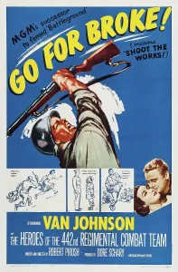 Canale Prints: GO FOR BROKE!, US poster, Van Johnson (top)