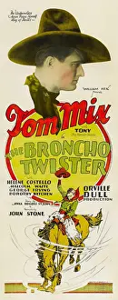 Saddle Prints: THE BRONCHO TWISTER, Tom Mix, 1927