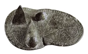 Etruria Prints: Bronze liver. 2nd c. BC. Used by the Etruscan priest to foresee the futur