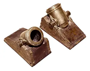 Mortar Prints: Two bronze mortars used during the First Carlist War