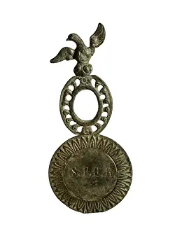 Latium Prints: Bronze Roman military badge (1st-2nd c)