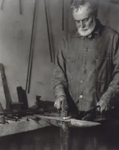 Ricardo Prints: Brother Ricardo Belden blacksmithing