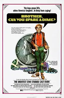 Depression Prints: BROTHER, CAN YOU SPARE A DIME?, US poster art, 1975