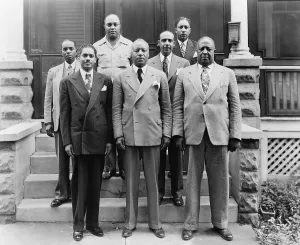 Milton Prints: Brotherhood of Sleeping Car Porters group