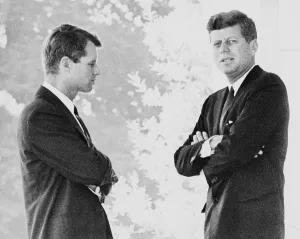 Presidents Family Prints: Brothers Robert F. and John F. Kennedy