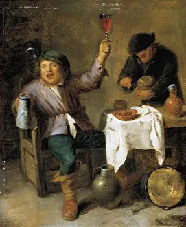 Feeding Prints: Brouwer, Adriaen. The Bacchanal