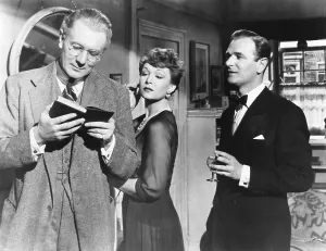 Nigel Prints: THE BROWNING VERSION, from left: Michael Redgrave, Jean Kent, Nigel Patrick, 1951