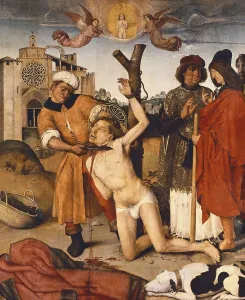 Angelic Prints: BRU, Ayne ( -1510). The Martyrdom of Saint Cucufate