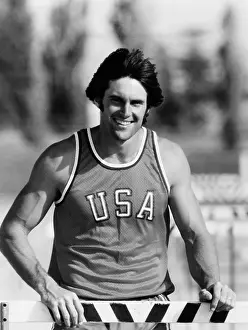Winner Prints: Bruce Jenner won the Decathlon in the 1976 Summer Olympic Games in Montreal
