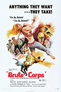 Independent Film Prints: BRUTE CORPS, U.S. poster, 1972