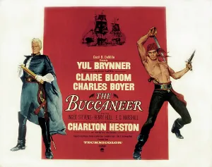 Heston Prints: THE BUCCANEER, Charlton Heston, Yul Brynner, 1958