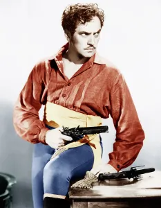 Open Collar Prints: THE BUCCANEER, Fredric March, 1938