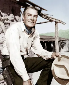 BUCHANAN RIDES ALONE, Randolph Scott, 1958