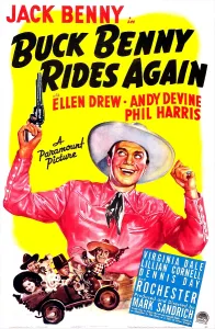 Anderson Prints: BUCK BENNY RIDES AGAIN, US poster