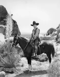 Vest Prints: Buck Jones, ca early 1930s